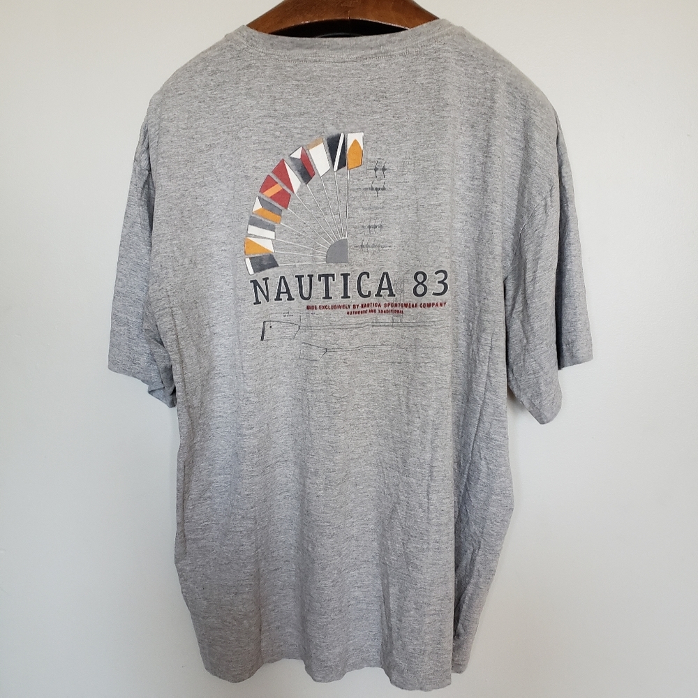Y2K VINTAGE • nautica nautical flag shirt - Picture 5 of 12